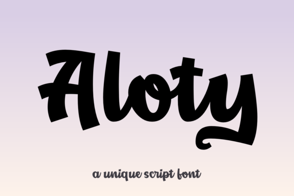 Aloty: A Designer’s Honest Review of Script Amp’s Elegant Handwritten Typeface