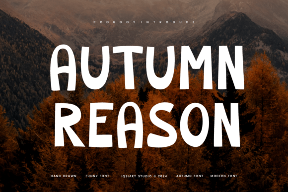 Autumn Reason: A Warm Handwritten Font for Makers