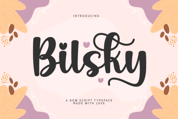Bilsky Script Font for Handmade Creators