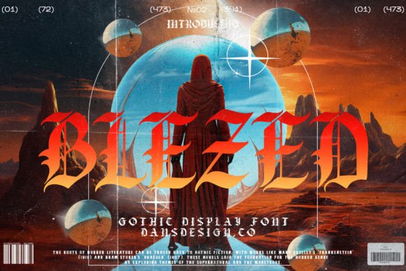 Blezed: The Bold Blackletter Font for Impact