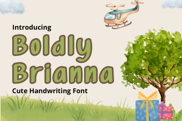 Boldly Brianna: A Typeface for Modern Editorial Design