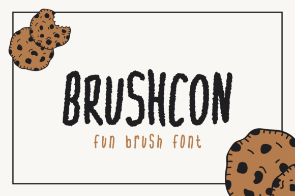 Brushcon: A Playful Typeface for Bold Branding