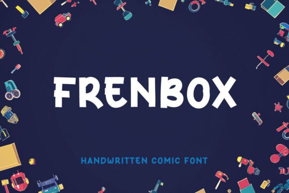 Frenbox: A Playful Comic Typeface for Bold Campaigns