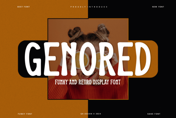 Genored Font: Bold Branding for Small Business