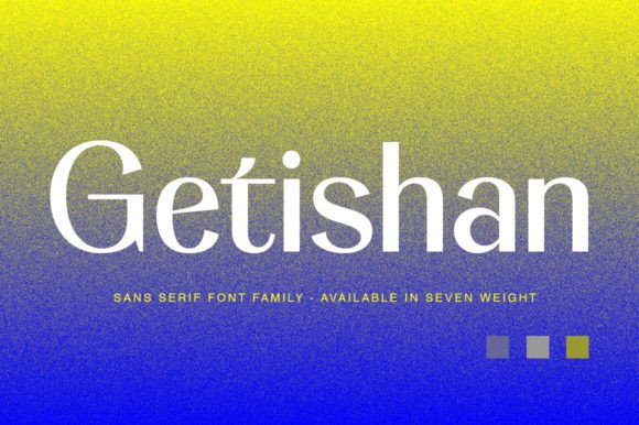 Getishan: A Serif Typeface for Editorial Clarity