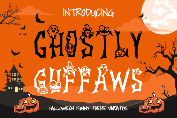 Ghostly Guffaws Font Review for Halloween Campaigns