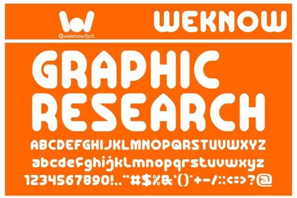 Graphic Research: A Bold Sans Serif Font for Makers