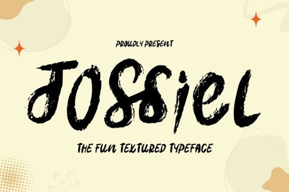 Jossiel: A Playful Typeface for Editorial Design