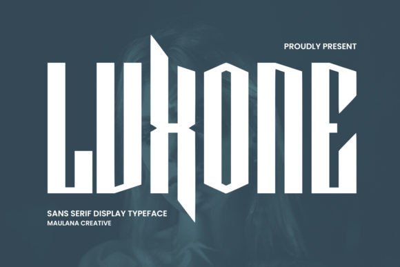 Luxone: A Bold Sans Serif Display Font for Web