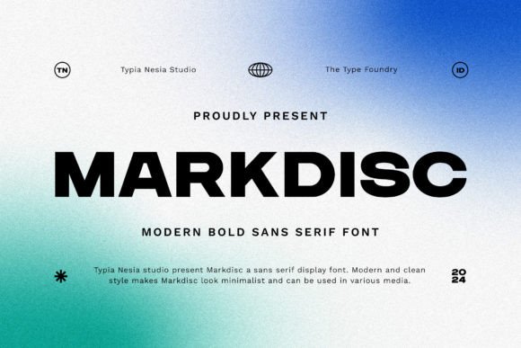 Markdisc: A Modern Sans Serif Font for Branding