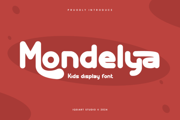 Mondelya: A Playful Display Font for Web Design