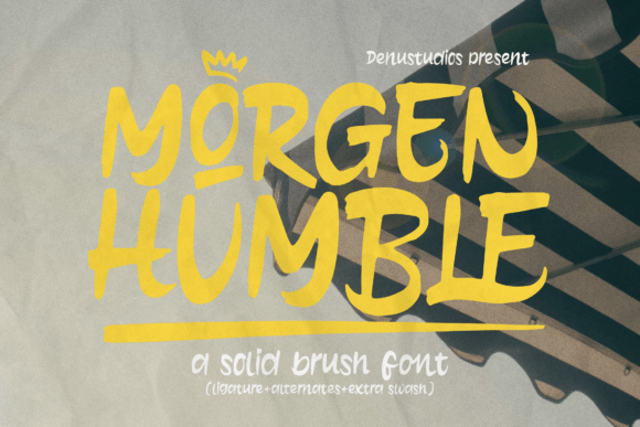 Morgen Humble: A Bold Typeface for Modern Brands