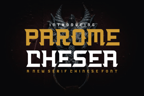 Parome Chesea: A Bold Sans Serif Typeface for Modern Editorial Design