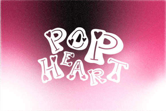 Pop Heart Typeface: A Playful Editorial Review