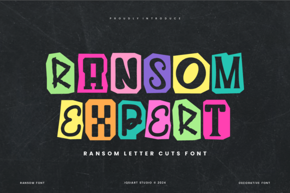 Ransom Expert: The Ultimate Decorative Font for Marketers
