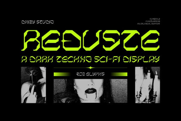 Reduste: A Bold Typeface for Modern Editorial Design