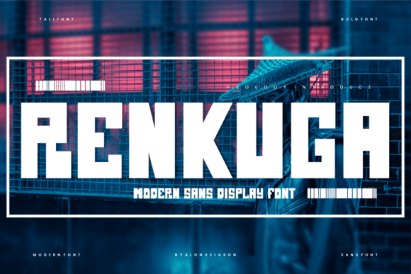 Renkuga: A Bold Sans Serif Font for Campaigns