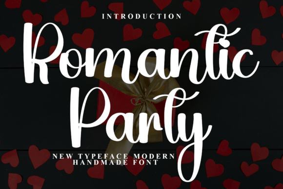 Romantic Party Font: A Designer’s Take on Bold Script