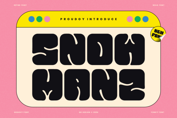 Snow Manz Typeface Review for Bold Branding