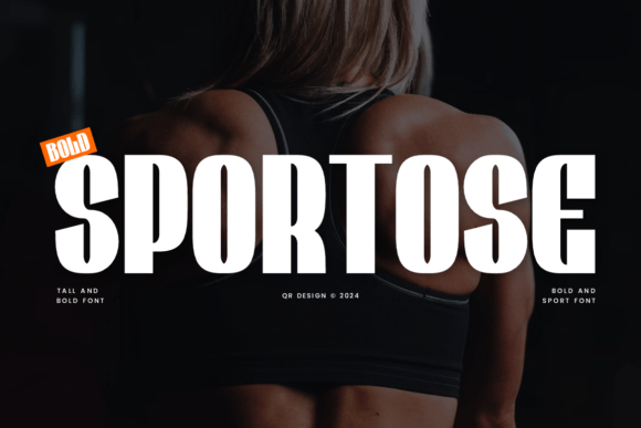 Sportose: A Bold Typeface for Editorial Impact