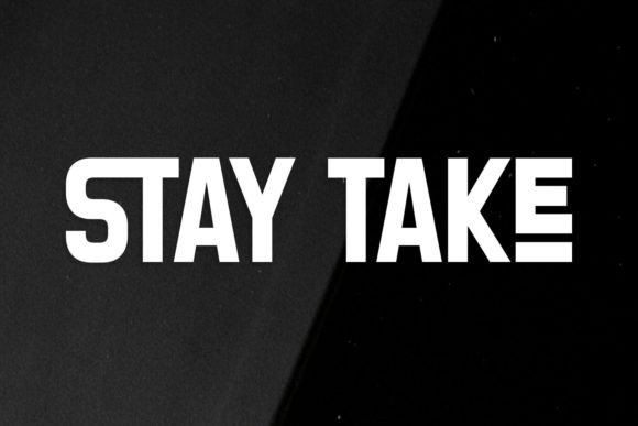 Stay Take Font: Bold Serif for Crafters