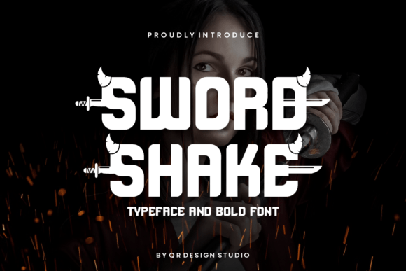 Sword Shake Font: Bold Type for Campaigns