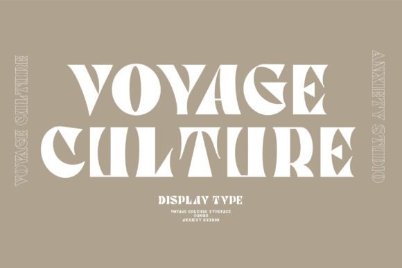 Voyage Culture: A Modern Typeface for Bold Branding